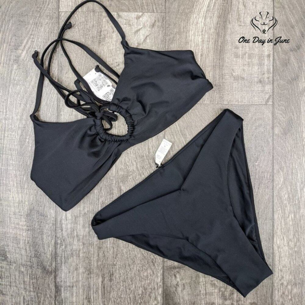 Alove Strappy Top Bikini Swimsuit Size M